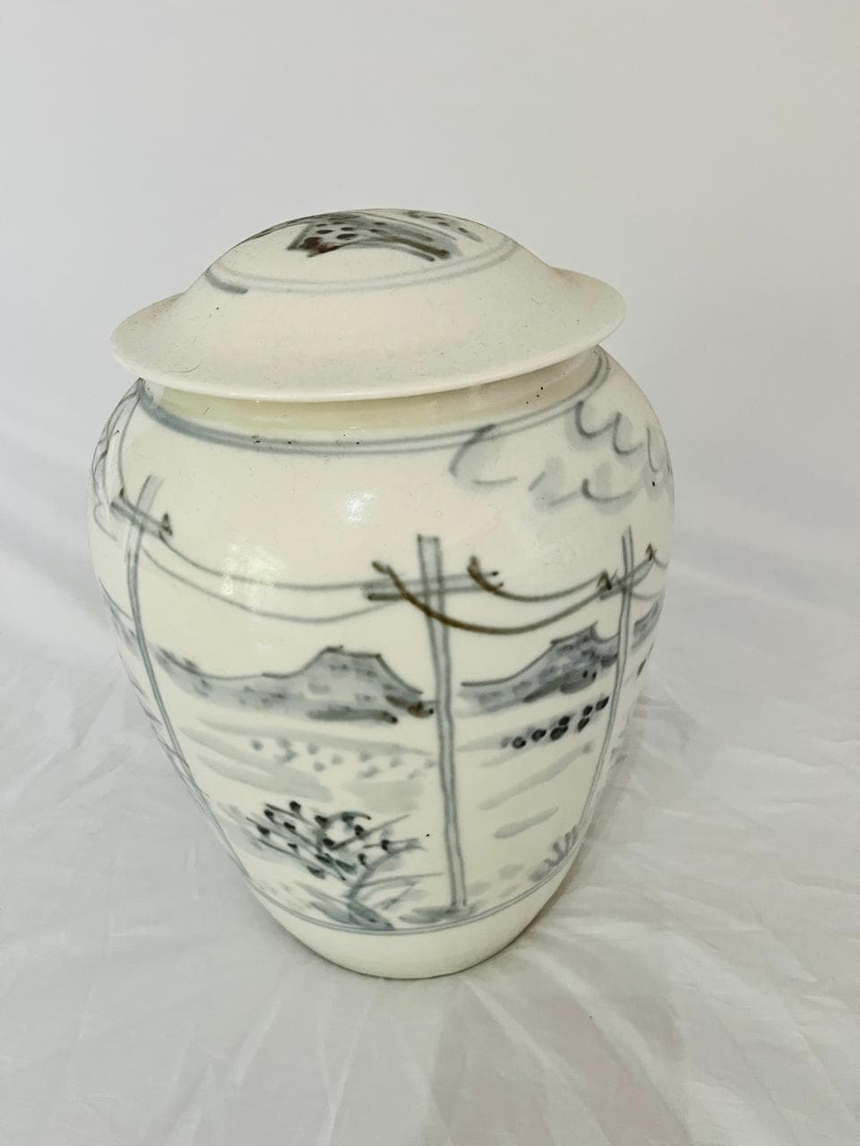 Pot with lid