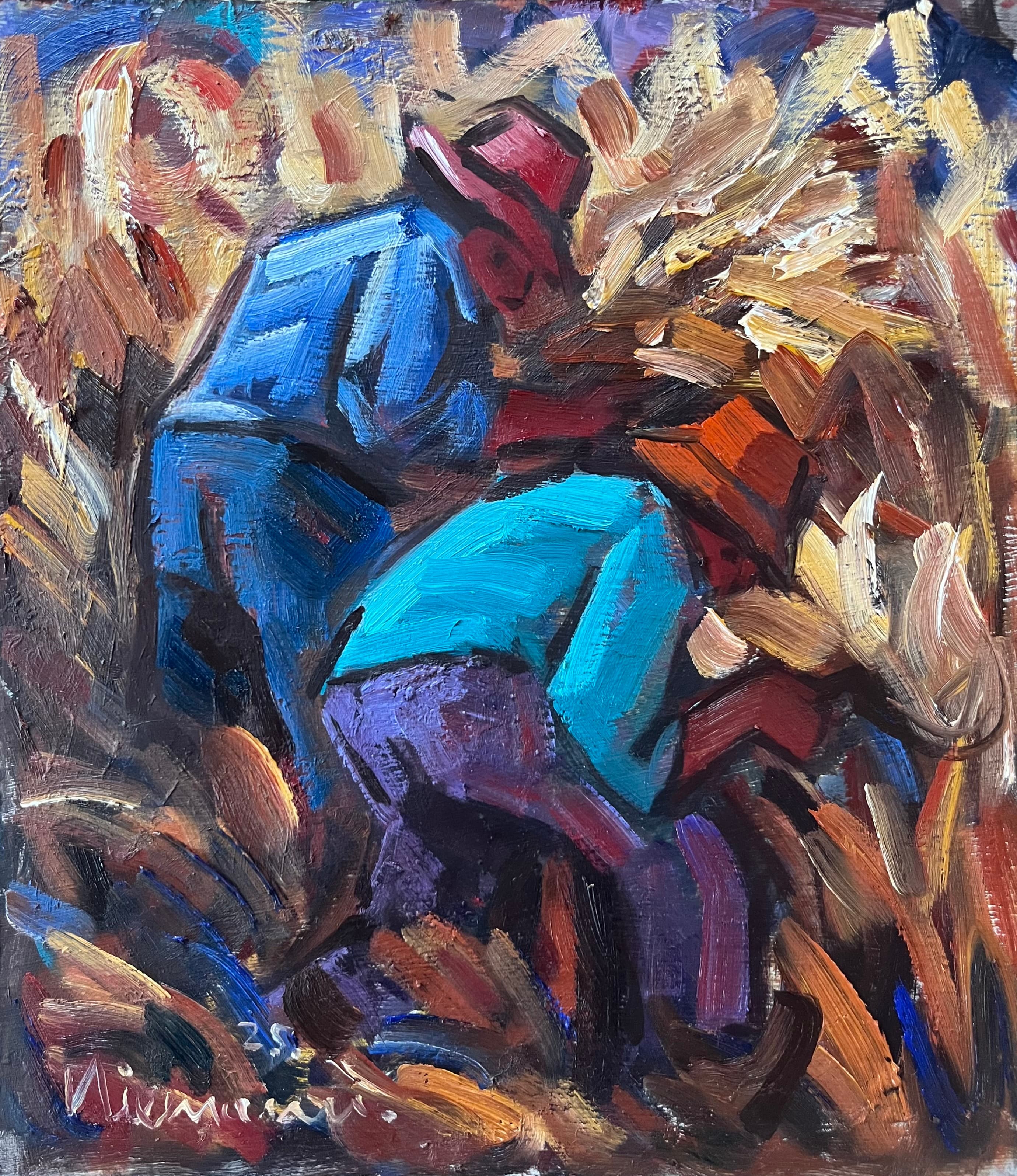 Men Harvesting